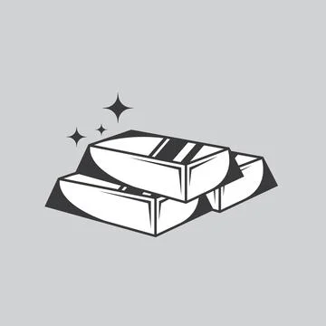 Black bar gold vector element design template Stock Illustration