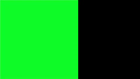 Black bar slides from right covering the green screen Vídeo Stock 331768041