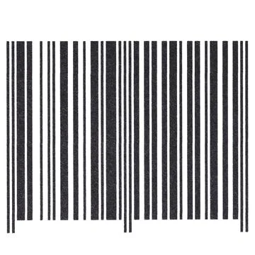 Black barcode isolated on white Stock Illustration