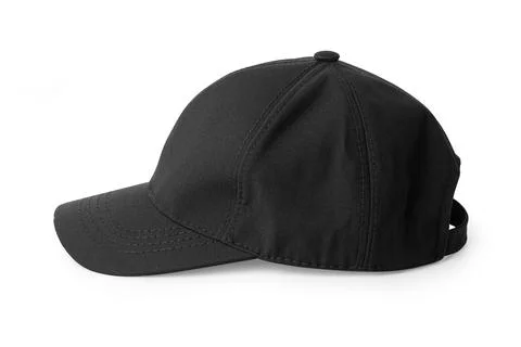 Black baseball cap mockup Stock Photos