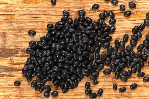 Black Beans Background and Texture Stock Photos