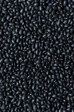 Black beans. Background Stock Photos