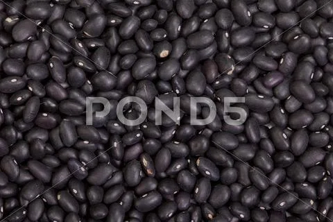 Black beans Stock Photos