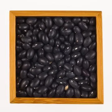 Black beans Stock Photos