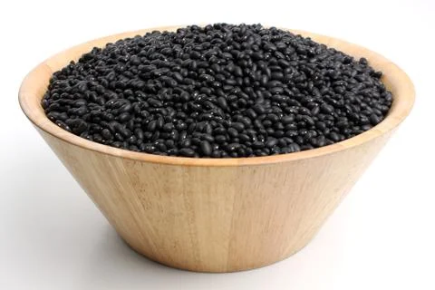 Black beans Stock Photos