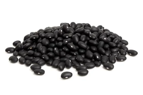Black beans Stock Photos
