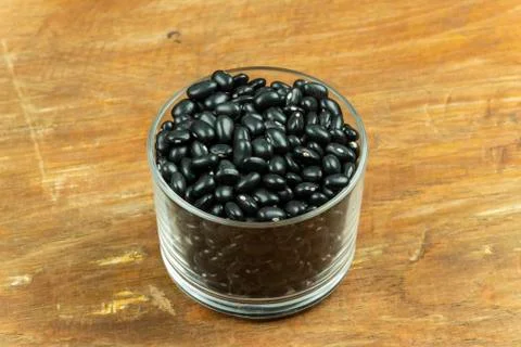 Black beans Stockfoto's