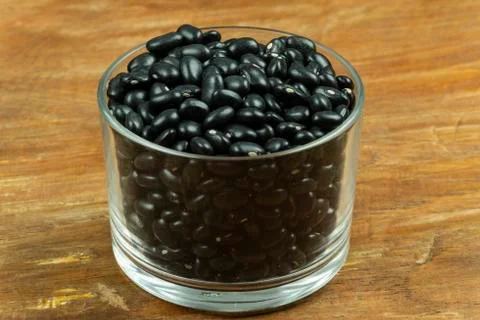 Black beans Stock Photos