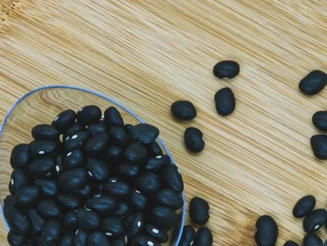 Black Beans Stock Photos