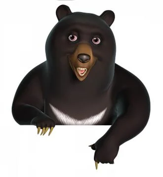 Black bear 스톡 일러스트