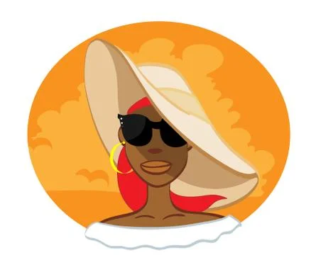 Black beauty Stock Illustration