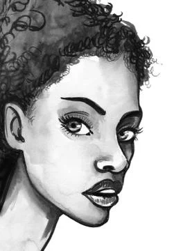 Black beauty Stock Illustration