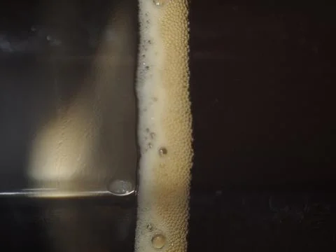 Black Beer Close Up Stock Photos