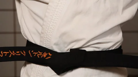 Black belt Stock Footage 30905891