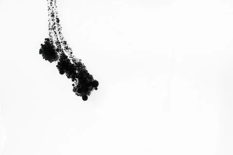 Black bizz bubbles Stock Photos