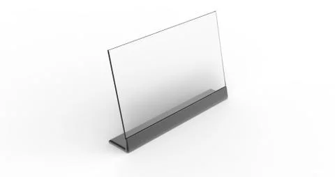 Black Blank Computer Screen Stock Illustration