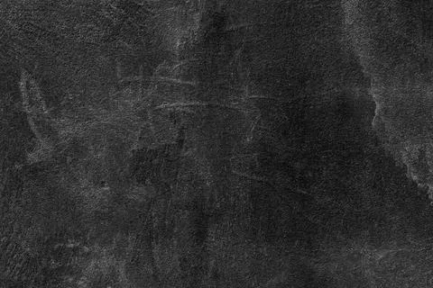 Black blank concrete texture background, abstract plaster texture, background Stock Photos