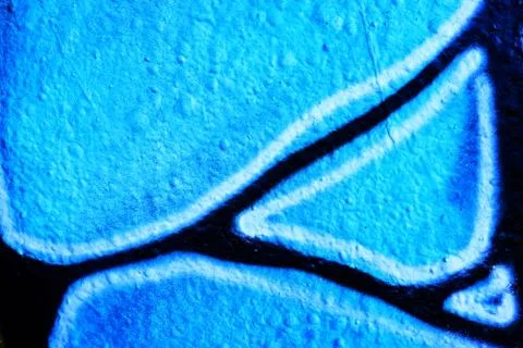 Black, blue and white sprayed wall texture Stock Photos