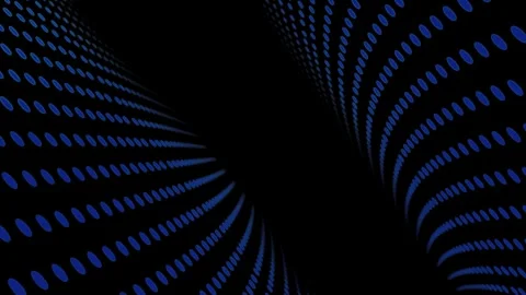 Black blue background. space for text. small dots go into the distance Stock Footage 274441082