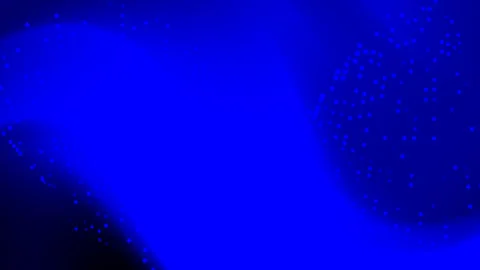 Black blue gradient background with flowing wave motion Stock Footage 304722955