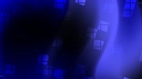 Black blue gradient with square grid and geometry overlay Stock Footage 304774696