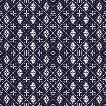 Black blue pattern Stock Illustration