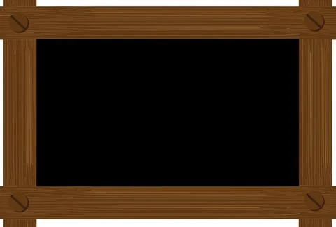 Black Board Stock Illustration