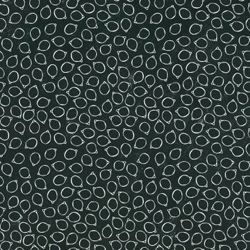 Black Board. Seamless Endless Pattern of Green Peeled Pea Pod. Healthy Bio Ve Illustrazione stock