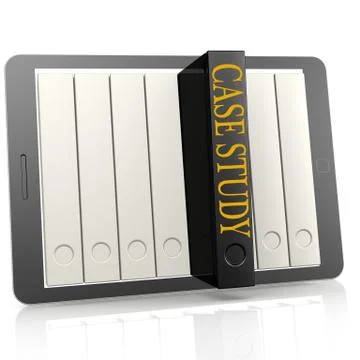 Black book and tablet Stock Illustration