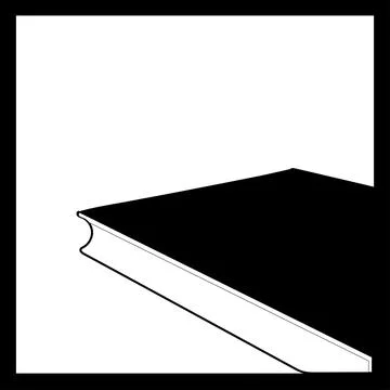 Black Book icon Simple book symbol pictogram illustration Stock Illustration