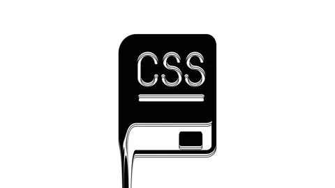 Black Books about programming icon isolated on white background. Programming Stock Footage 233968822