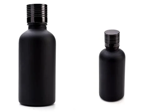 Black bottle Stock Photos