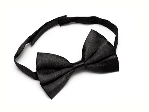 Black bow tie Stock Photos