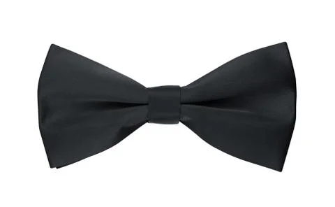 Black bow tie Stock Photos