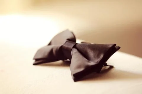 Black bowtie Stock Photos
