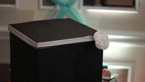 Black box indoors Stock Footage 80873827