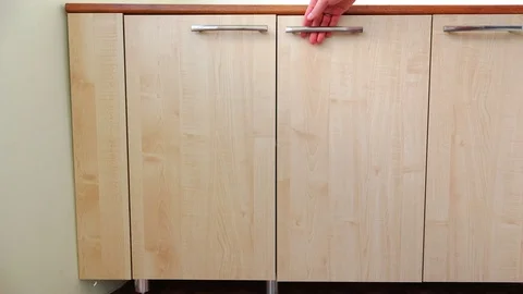 Black box is placed in a rack for tools Stock Footage 84229125