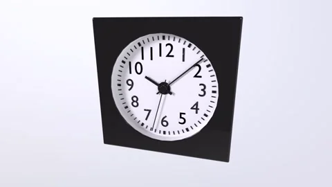 Black box with round door design unveiled in showcase Stock Footage 283233261