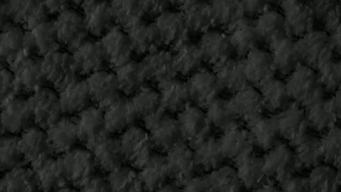 Black braided material with an interesting pattern Stock Footage 320137705