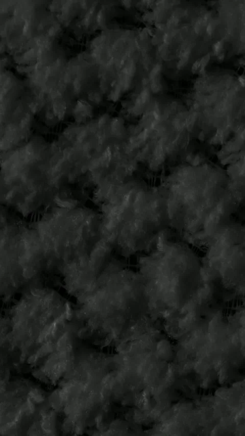 Black braided material with an interesting pattern Stock Footage 320137713