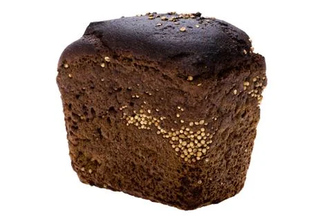 Black bread close up Stock Photos