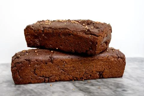 Black bread close up Stock Photos