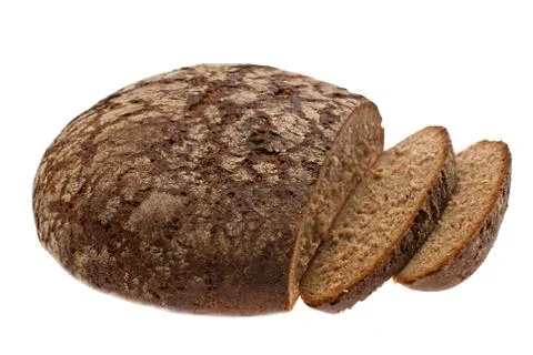Black bread. Stock Photos