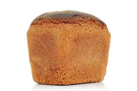 Black bread from rye flour Stock Photos