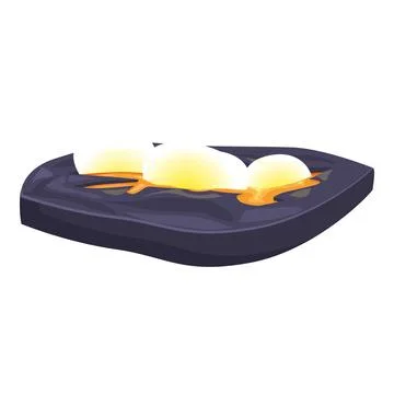 Black bread slice with peanut butter and banana slices healthy breakfast Stock Illustration