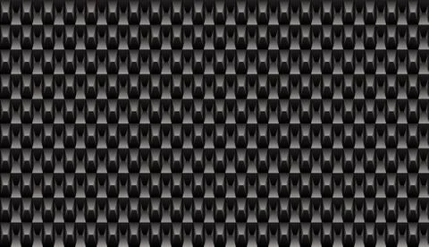 Black brick plastic texture repeat carbon, block geometric seamless virtual b Stock Illustration