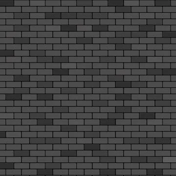 Black brick wall abstract background Stock Illustration