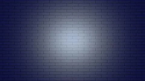 Black brick wall background. 3d illustration Stock Illustration