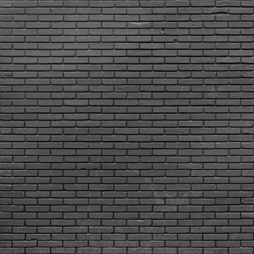 Black brick wall background Stock Photos