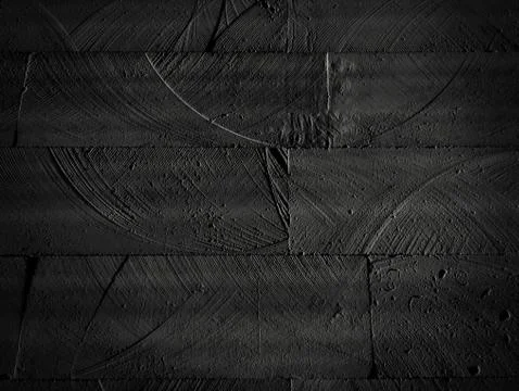 Black brick wall background Stock Photos